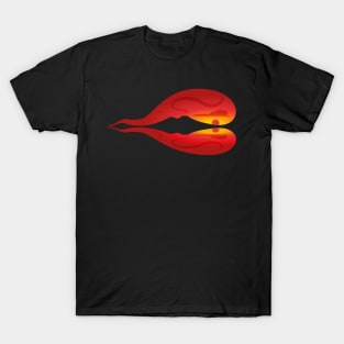 Vesuvius sunset T-Shirt